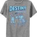 Disney Strange World Destiny Awaits Boys Short Sleeve Tee Shirt (X-Large, Charcoal Heather)