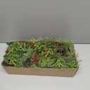 Christmas Candle Rings Set of 6, Xmas Wreath for Table Centerpiece, 11.8 inch Artificial Candle Wreath Holder for Christmas Decor, Holiday Wedding, Home, Kitchen, Indoor Centerpiece