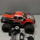 Redcat Racing Volcano EPX 1/10 Scale Electric RC Monster Truck – 4WD RC Truck with 2.4GHz Radio, Waterproof Electronics, 19T Brushed 550 Motor, Battery & Charger, Red