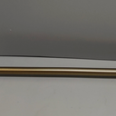 Moen Bronzed Gold 44-72-Inch Adjustable Tension Mounted Straight Shower Curtain Rod for Bathroom, No Drilling Needed, TR1000BZG