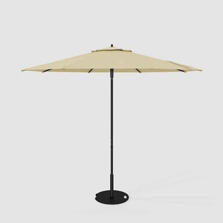 Patio Umbrella Beige 122x12.5x12.5 cm