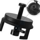 YESHMA Compatible With GM 25264 LS Harmonic Balancer Puller Crank Pulley Puller Replacement Engine Tool Kit Quickly Removes Harmonic Balancers Without Tapped Holes Compatible With Jeep Chrysler Dodge