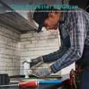 ANDANDA Multi-Package Safety Work Gloves, Seamless Knit Work Gloves with PU Coated, Ideal Work Gloves Men for General Work (Grey-12 Pairs)