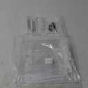 4 Tiered Square Acrylic Glass Premium Cupcake Holder-Cake Stand-Cupcake Stand-Dessert Stand-Tea Party Serving Platter (Square)