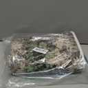 DEZENE Pack of 2 Vintage Floral Throw Pillow Covers 22x22 Boho Farmhouse Accents Chenille Square Decorative Pillow Cases for Living Room Couch Bed Home Decor, Grey