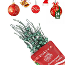 Ornament Hooks – Essential Christmas Tree Decorating Hangers Great Xmas Ornament Hooks for Hanging Christmas Decorations 35 PCS (Round-Upgraded-24pcs)