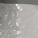 RowinsyDD 50 Pack White Plastic Table Cloths Disposable, 54 x 108 Inches Plastic Table Cover for Rectangle Tables, Disposable Tablecloth for Dinning, Parties, BBQ, Wedding, Outdoor