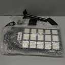 Solar Street Lights Outdoor Waterproof, 30000LM 6500K LED Motion Sensor Lights, Solar Flood Lights with Remote, Dusk to Dawn Solar-Powered Parking Lot Light, Commercial Area Lighting for Yard, 2-Pack