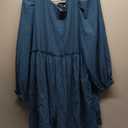 Womens Dress Casual Tunic Dress L