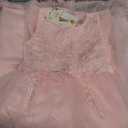 Flower Girls Maxi Dress Bridesmaid Wedding Pageant Party Princess Communion Floral Boho Vintage Lace Dance Gown 130