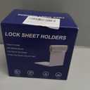 Lock Sheet Holders - 8Pcs Bed Sheet with Lock Strips Keep Sheets Firm & Tight, Easy to Install for All Mattress Sizes