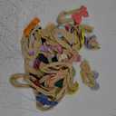 jollybows 30pcs Baby Girls Nylon Hair Bows Headbands Linen Bands Elastic Accessories for Kids Infants Newborn (3-30 PCS Solid Linen)