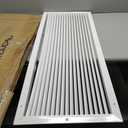 HVAC Premium 38" X 14" Aluminum Return Grille - Easy Air Flow - Linear Bar Grilles [Outer Dimensions: 39.875 X 15.875]