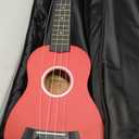 NOT HOME Soprano Ukulele Beginner Pack, 21 Inch Basswood kids Ukuleles Starter Kit with Gig Bag Spare Strings Tuner and Picks. (red)