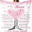 ACBEAT Regalos para Mi Mam, Regalos para Mam Da De La Madre, Mom Gifts in Spanish Blanket 60"x50", Mother's Day Mom Gifts from Daughter/Son, Regalos De Aniversario/Navidad/Cumpleaos Mam