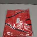 Baseball Jersey for Men,Blank Baseball Jerseys Shirts Short Sleeve Hip Hop Sports Casual Button-Down Uniforms (Red, M)