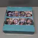 10X 30X Large Magnifying Glass with Light and Stand, 5-inch Lighted Magnifier, 72 LED 3 Color Modes Stepless Dimmable, Hands-Free Magnifying Glass Desk Lamp for Reading Craft Hobby Close Work Black