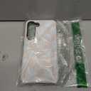 Magnetic Checkered Case for Samsung Galaxy S23, Beige