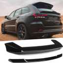 MUTUSAISI Rear Roof Window Spoiler + Tail Gate Mid Wing Compatible with Jeep Grand Cherokee SRT/Overland/Altitude/Blindada/Summit/Trailhawk/Trackhawk/Limited Lujo 2013-2021 R Style Accessories