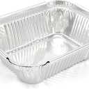 Grill Drip Pan for 720-0830H for Nexgrill Grill Drip Pan Replacement Grease Tray for Nexgrill 720-0888N 720-0925P 720-0896 720-08882A, Grease Pan for Cuisinart CGG-7400, 15 Pack Aluminum Foil Liner