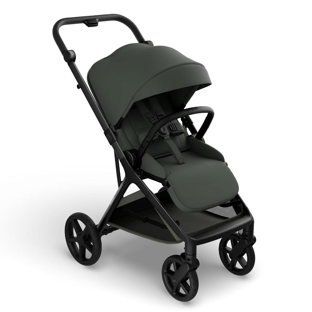 Mompush Vira All-Terrain Stroller Compact One-Hand Fold, Newborn to Toddler ( green )