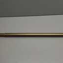 Ivilon Tension Curtain Rod - Spring Tension Rod for Windows or Shower, 24 to 36 Inch. Warm Gold