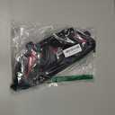 KEMIMOTO Motorcycle Handlebar Bag Universal Waterproof Front Storage Bag Bicycle Handlebar Bag Compatible with Sur-Ron Light Bee X and S X160 X260 Talaria Sting Segway Electric Dirt Bike (Red Decor)