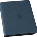 Toploader Binder,Holds 216 Toploaders,9 Pocket Top Loader Binder with Sleeves for 3"x4" Rigid Toploaders Hard Cases,Top loader Binders for TCG, MTG Card Binder, Trading Cards Binder(Dark Blue)