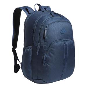 adidas Prime Backpack for Work, Travel Bag for Women and Men with Padded Compartment for Laptop, Mineral Blue, One Size