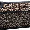 Vercord Purse Organizer Insert for Handbags Bag Organizers Inside Tote Pocketbook Women Nurse Nylon 13 Pockets Leopard Medium