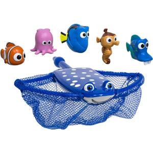 SwimWays Disney Finding Dory Mr. Ray's Dive and Catch Game, Bath Toys and Pool Party Supplies for Kids Ages 5 and Up
