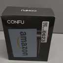 Hair Dryer, CONFU Blow Dryer with Diffuser, 21000PRM Professional Hairdryer, Portable Lightweight Fast Drying Negative Ionic Blow Dryer, Hair Diffuser for Curly Hair for Home Travel (Black)