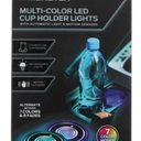 MONSTER MULTY-COLOR LED CUP HOLDER LIGHTS 2pack