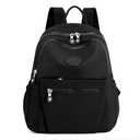 Tanweibago Mini Nylon Women Backpacks,11L Small Ladies backpacks Casual Lightweight Women Shopping Travel Daypack (Black) 10 Pack