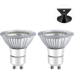 LED GU10 Range Hood Light Bulbs, LED Stove Appliance Light Bulb, Kitchen Light Replacement Halogen Light Bulb, 50W Equivalent, 5000K, 6W 550 Lm, Dimmable,Waterproof IP65 Pack of 2