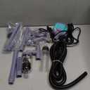 hygger 360GPH Electric Aquarium Gravel Cleaner, 5 in 1 Automatic Fish Tank Cleaning Tool Set Vacuum Water Changer Sand Washer Filter Siphon Adjustable Length 15W