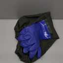 MUMUKE Long Waterproof Gloves, Long Chemical Gloves, Reusable, Padded Cotton Lined/Acid & Oil Resistant 28 inch