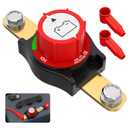Joinfworld Side Post Battery Disconnect Switch 12V-48V 275A Waterproof Marine Battery Cut Off Switch 12 Volt for Car RV Boat ATV UTV Vehicles