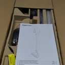 Amazon Basics Cordless Vacuum Cleaner for Carpet and Hardwood, Lightweight (5 lbs), White