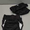 Pet Parents Washable Dog Diapers (3pack) + Extendrs of Durable Doggie Diapers, Premium Dog Diapers Female & Male (Large, Black) (Large (19-27"))