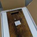 TUTOTAK Small Narrow End Table with Charging Station, Set of 2, Side Table with Outlets, Nightstand with 2 Cloth Drawers, Couch Table, for Living Room, Bedroom, Bedside, Brown TB01BB055