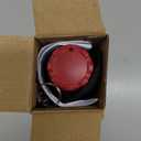 DR.TEK Metal Detector Pinpointer, IP68 Fully Waterproof Underwater Pinpointer Metal Detector with LCD Screen & LED Light 360 Accurate High-Sensitivity Detection, Handheld Wand for Adults & Kids, Red