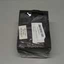 HUAPRINT 30 Pack Black Gift Bags with Ribbon Handles,4.5x2.5x6 inch Paper Bag Bulk for Shopping Party Favor Merchandise Business Wedding Craft Retail Holiday