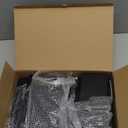 WALI Computer Monitor Stand with Storage, Desk Organizer with Drawer and Pen Holder, Desk Monitor Riser 3 Height Adjustable, Laptop Riser for Computer, Laptop, Printer(PTT003-B), 1 Pack, Black