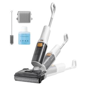 roborock F25 GT Vacuum Mop All in One, Wet Dry Vacuum Cleaner Cordless, 20000Pa Floor Cleaner Machine for Tile Hardwood Wood Vinyl Floor, Edge to Edge Self Cleaning Electric Mop with 180 Lie-Flat