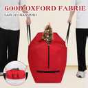 Christmas Tree Storage Bag Box 9FT, 2 Pack Heavy Duty Christmas Tree Bag Container, 600D Oxford Waterproof Xmas Holiday Artificial Tree Bag With Reinforced Handles Dual Zipper For Decorations Ornament