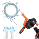 Breezz Drain Auger, Clog Remover with Drill Adapter