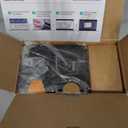 Makeid P31S Portable Industrial Label Printer, 1" Print Head with Bluetooth, Mobile/PC Software, with 0.75" x 19.68ft Label for Wire, Cable & Heat Shrink Tubes at Job Sites.