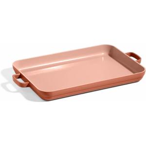 Our Place Griddle Pan - Versatile Nonstick Ceramic Sheet Pan & Stovetop Griddle | Toxin-Free, Dual-Use, with Ergonomic Handles | 5 Qt Capacity, Oven Safe Up to 450F | Spice, 5 Quarts