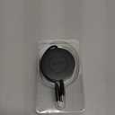 AGVEE 0.3ft Fixed / 2.3ft Extend USBC to C Charger Cable Mountable One Way Retractable 60W Fast Charging Cord, PocketSized for iPhone 16 15, Samsung, Android, Desk Organizer, Black